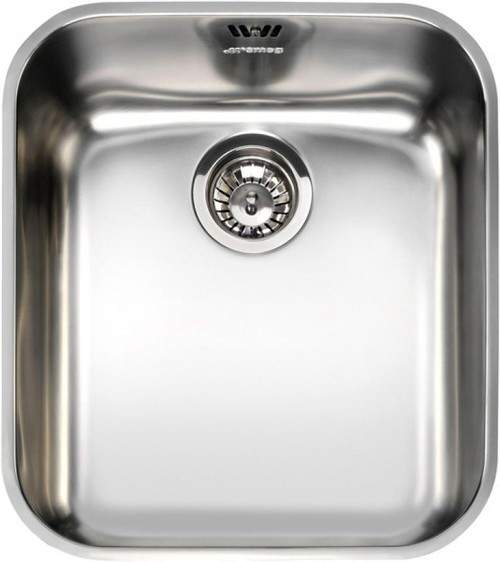 Smeg Sinks Alba Undermount Kitchen Sink 340x400mm (S Steel).