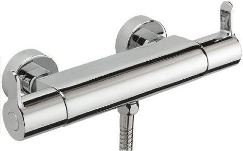 Tre Mercati Vamp Thermostatic Bar Shower Valve (Chrome).