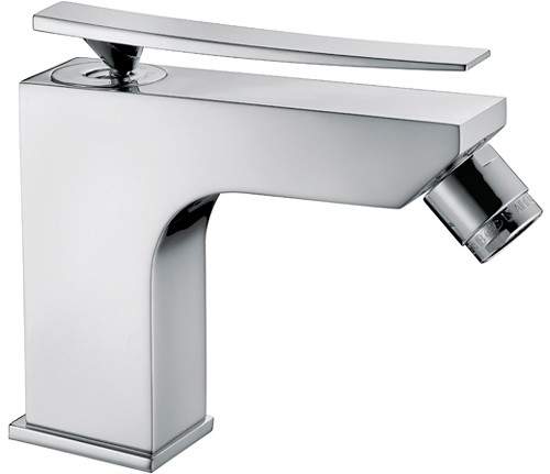 Tre Mercati Dance Bidet Mixer Tap With Pop Up Waste (Chrome).