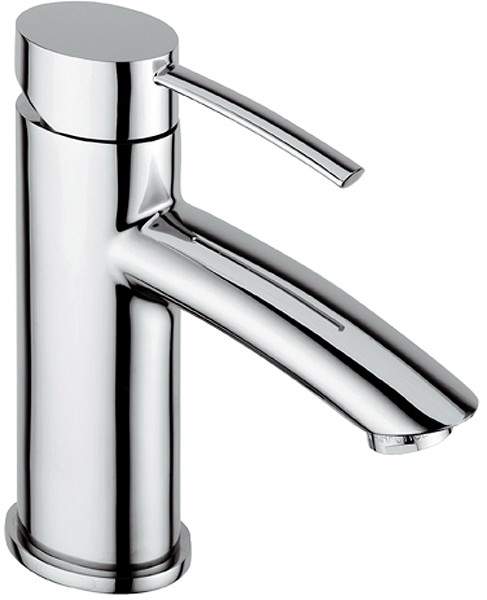 Tre Mercati Bella Mono Basin Mixer Tap With Pop Up Waste (Chrome).