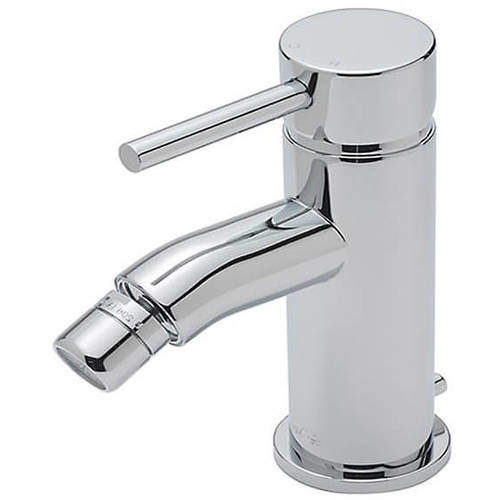 Tre Mercati Milan Bidet Mixer Tap With Pop Up Waste (Chrome).