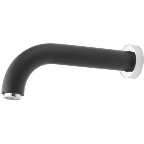 Tre Mercati Milan Wall Mounted Bath Spout (Matt Black).