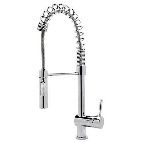 Tre Mercati Kitchen Boi-ing Kitchen Tap With Flexible Spray (Chrome).