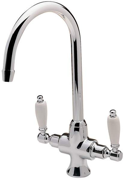 Tre Mercati Kitchen Series 900 Lever Dual Flow Kitchen Tap (Chrome).