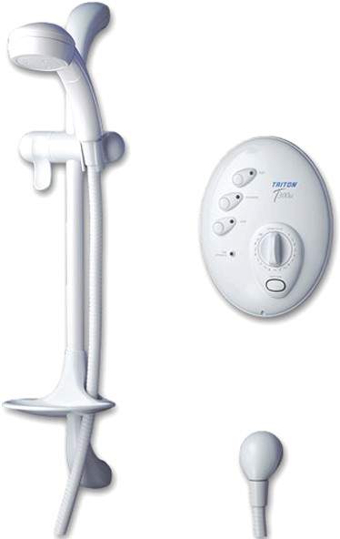 Triton Electric Showers T300si 9.5kW In White.