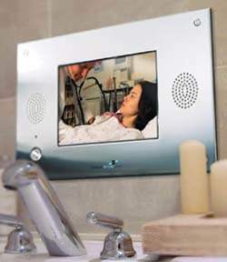 Videotree 12" Bathroom TV with remote control..