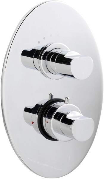 Ultra Orion Twin concealed thermostatic shower valve