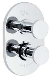 Ultra Reno Twin concealed shower valve with diverter