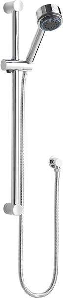 Component Slide Rail Kit With Multi Function Shower Handset & Hose (Chrome).