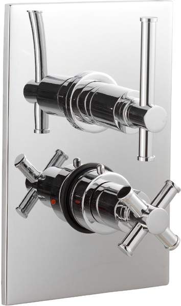 Ultra Maine 3/4" Twin Concealed Thermostatic Shower Valve.