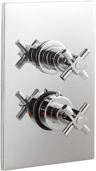 Ultra Titan 3/4" Twin Concealed Shower Valve With Diverter.