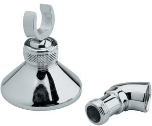 Nuie Component Wall Bracket And Elbow In Chrome