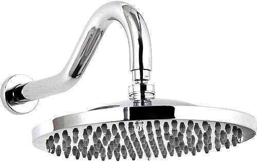 Component 12" Sunflower fixed shower head and arm