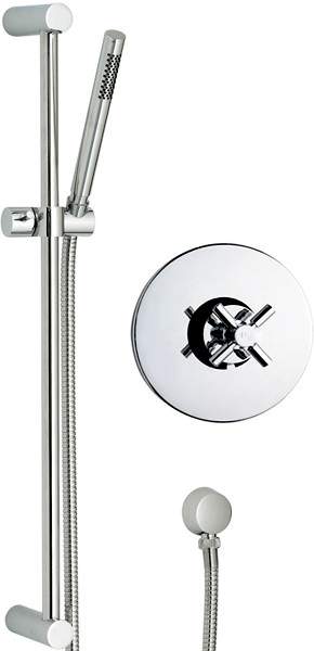 Hudson Reed Tec Sequential Thermostatic Shower Valve & Slide Rail.