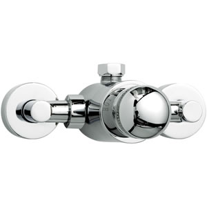Ultra Contour Thermostatic sequential shower valve (chrome/gold)