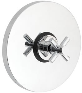 Ultra Scope Concealed thermostatic sequential shower valve.