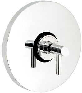 Ultra Scene Concealed thermostatic sequential shower valve.