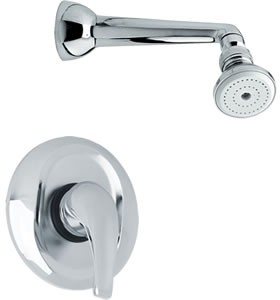 Nuie Eon Eon concealed manual valve with fixed shower head