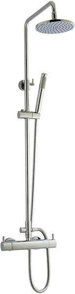 Hudson Reed Bar Shower Thermostatic Bar Shower Valve, Adjustable Riser Set.