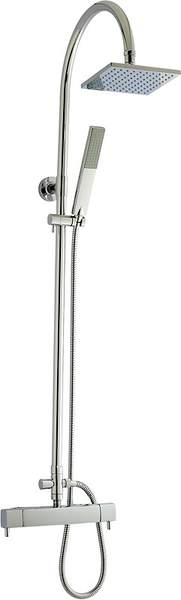 Hudson Reed Bar Shower Thermostatic Bar Shower Valve & Vitality Riser Set.