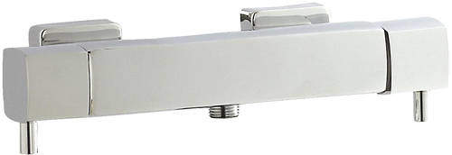 Ultra Showers Quadro Thermostatic Bar Shower Valve (Bottom Outlet).