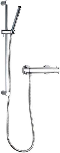 Thermostatic Minimalist thermostatic bar valve with slide rail kit