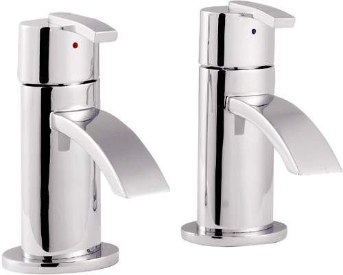 Hudson Reed Arina Bath Taps (Pair, Chrome).