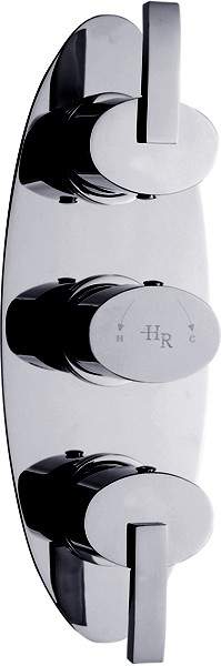 Hudson Reed Arina Triple Concealed Thermostatic Shower Valve.