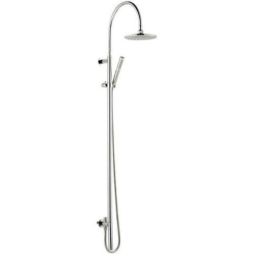 Component Breeze Deluxe Shower Kit With Diverter (Chrome).