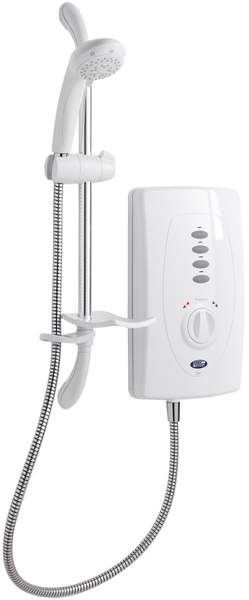 Ultra Electric Showers Chic Slimline 650 9.5kW in white