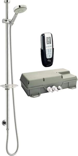 Hudson Reed I-Flow Remote Shower & Ceiling Fed Rail (Low Pressure).