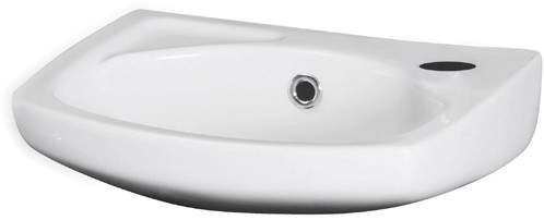 Ultra Jardine Wall Hung Basin (1 Tap Hole, 350mm).