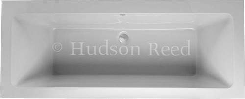 Hudson Reed Baths Double Ended Acrylic Bath. 1800x800mm.