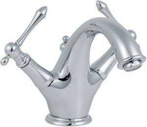 Hudson Reed Lowry Mono basin mixer with lever heads + free pop up waste
