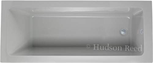 Hudson Reed Baths Single Ended Acrylic Bath. 1400x700mm.