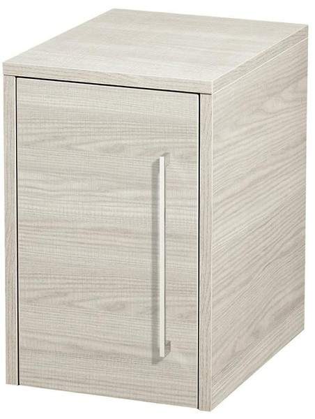 Hudson Reed Horizon 300mm Wall Hung Cupboard Unit (White Oak).