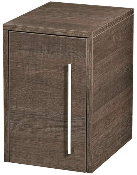 Hudson Reed Horizon 300mm Wall Hung Cupboard Unit (Mid Oak).