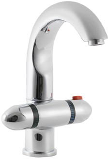 Thermostatic Reef Thermostatic Mono Basin Mixer.