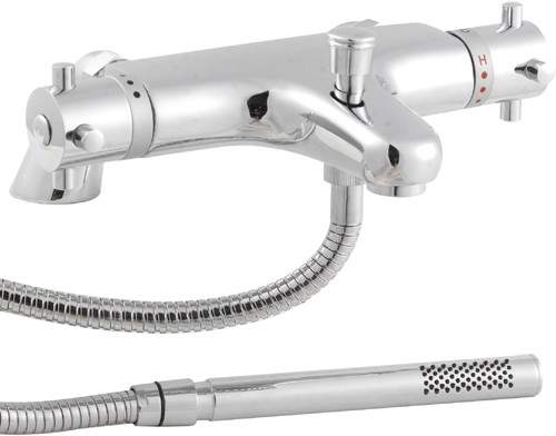 Thermostatic Minimalist Thermostatic Bath Shower Mixer Tap.