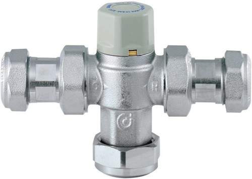 Thermostatic TMV3 Thermostatic Under Bath Blending Valve (22mm).