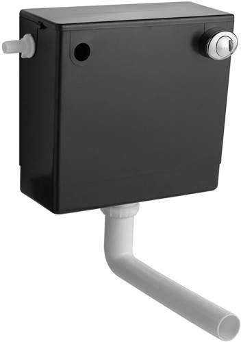 Ultra Cistern Concealed Toilet Cistern With Dual Push Button Flush.