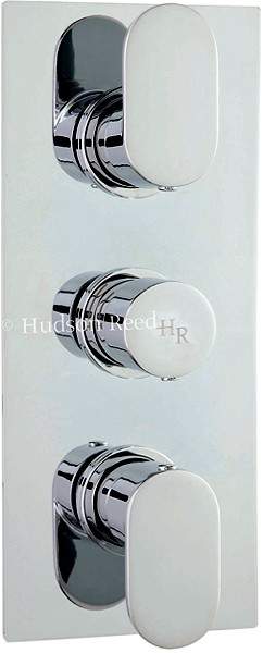 Hudson Reed Cloud 9 Triple Concealed Thermostatic Shower Valve.