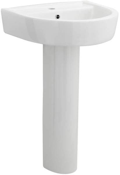 Ultra Orb Basin & Full Pedestal (1 Tap Hole, 520mm).