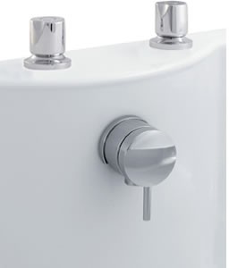Ultra Exact Freeflow bath filler tap (ceramic valves).