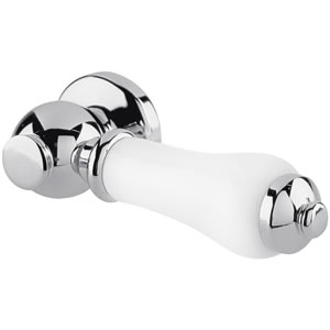 Hudson Reed Toliet Accessories Ceramic Handled Wc Toilet Lever (Chrome).