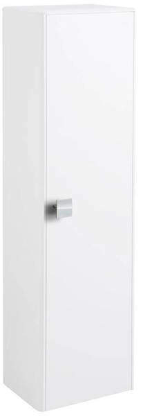 HR Sarenna Wall Hung Tall Storage Unit (350mm, White).