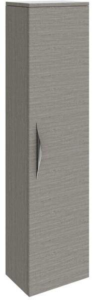 Hudson Reed Memoir 350mm Tall Wall Hung Cupboard Unit (Blonde Oak).