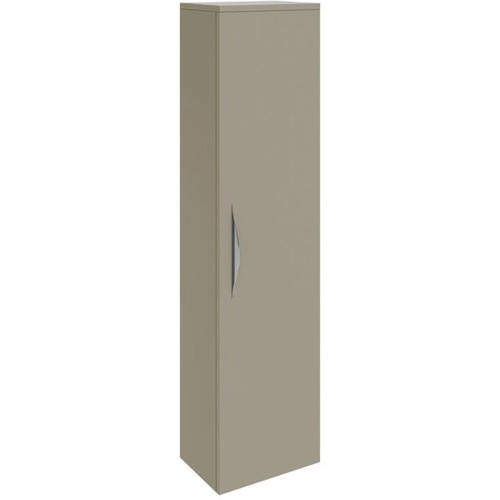 Hudson Reed Memoir 350mm Tall Wall Hung Cupboard Unit (Cashmere).