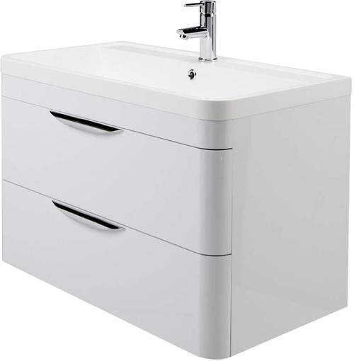 Nuie Parade Wall Mounted Vanity Unit With Drawers & Basin 800x500.