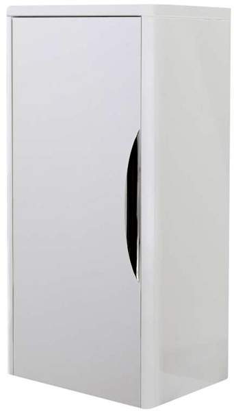 Nuie Parade Wall Mounted Bathroom Storage Cabinet 350x712mm.